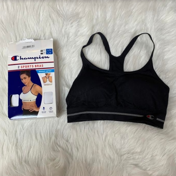 NEW Champion Seamless Racerback Sports Bras 2 Pck - Picture 2 of 4